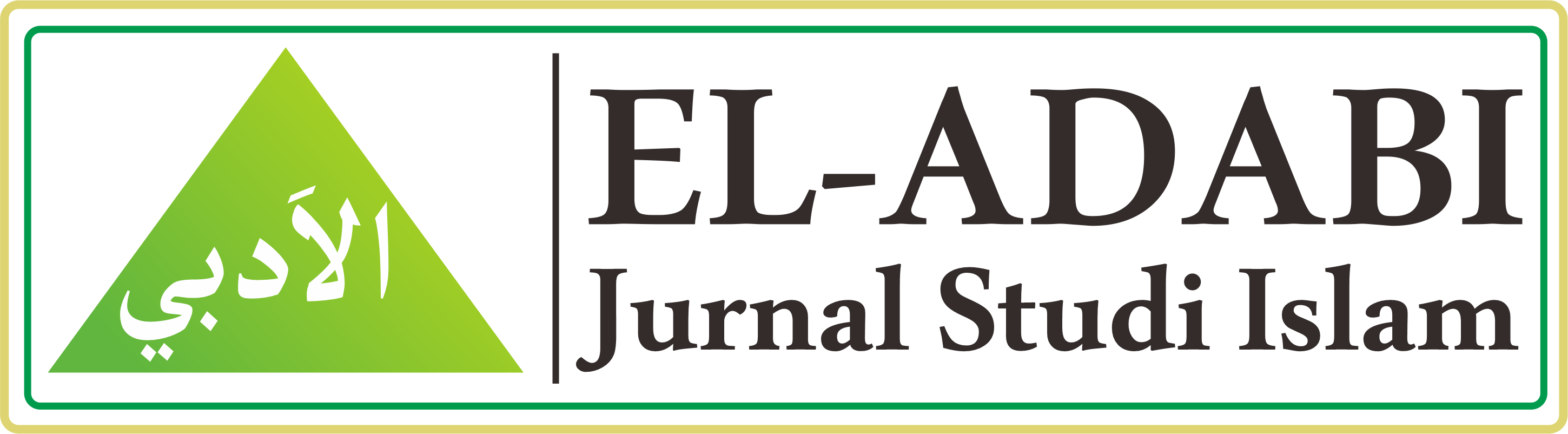 EL_ADABI Jurnal Studi Islam